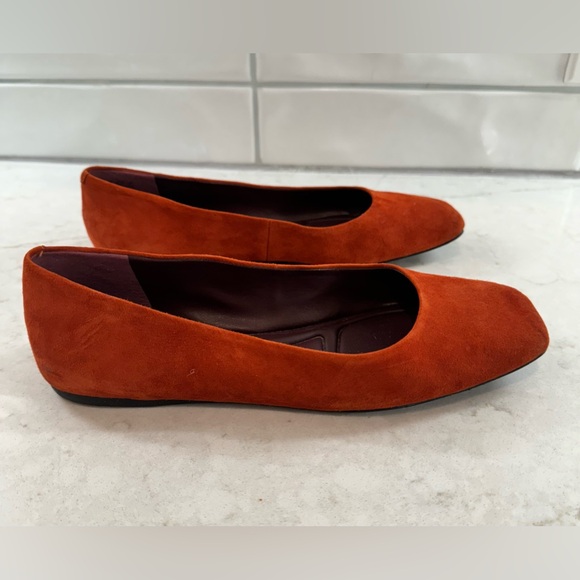 Franco Sarto Amaya Suede Flats Size 7 - Picture 2 of 6